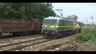 A Glimpse of Bhusawal Freight Yard And Electric Locomotive Shed