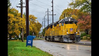 CP and UP Action Near Machesney Park and Rockford Il