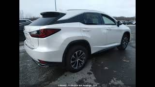 2022 Lexus RX 350 Interior Damage, 2T2HZMDA3NC341792