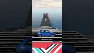 Dr. driving car VS mega ramp gta 5 #gta #gtashorts #gtaonline #shorts