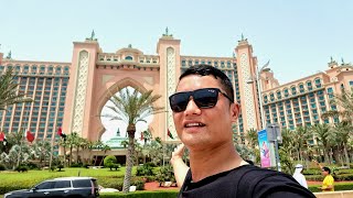 Atlantis The Palm Dubai And JBR Beach Tour in hindi 🔥🔥🔥