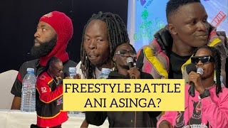 Da Agent, Vyper Ranking, Mudra, Spyda MC freestyle at Dancehall Syrup Press conference