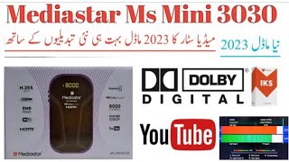 Mediastar MS MINI 3030 New Model H.265 Receiver Unboxing