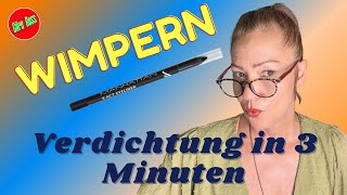 Wimpernverdichtung in 3 Minuten