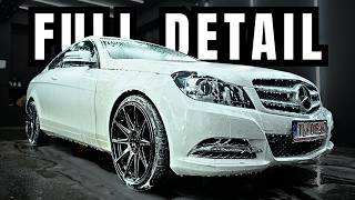 Mercedes W204 Full Detailing - Car Detailing