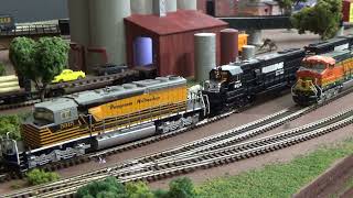 N Scale 4 Engine Consist