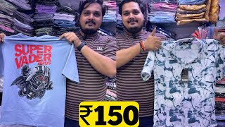 150 RS STARTING / T Shirt Wholesale Market In Mumbai / T shirt wholesale