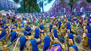 Golden Knight Lay Siege To Roman City | Ultimate Epic Battle Simulator | UEBS