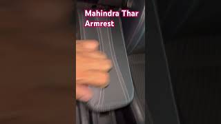 Mahindra Thar armrest with charger # Sahiba car