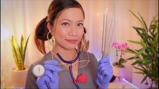 ASMR 👁 Eye, Ear, Face, Cranial Nerves Exam ~ Personal Attention Roleplay