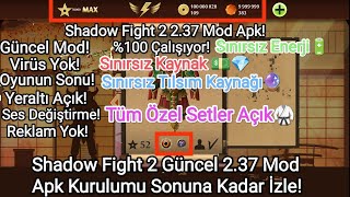 Shadow Fight 2 Güncel Oyunun Sonu 2.37.1 Mod Apk Kurulumu! %100 Çalışma Garantili!