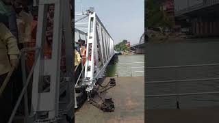 DAKSHINESWAR, BALLY BRIDGE OVER HOOGHLY RIVER