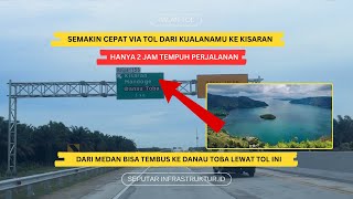 MEDAN KE KISARAN TEMBUS DANAU TOBA.. CEK RUTE NYA