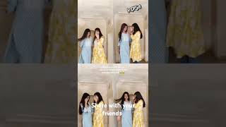 Poses with bestie in kurti 🥰💖 pose ideas with bestie 😍 #taubatauba #ashort #posesidea @kdisa