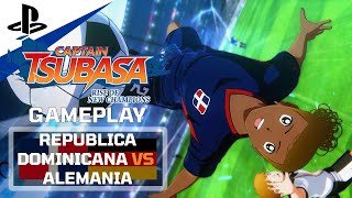 REPUBLICA DOMINICANA 🇩🇴 vs 🇩🇪 ALEMANIA Captain Tsubasa Rise Of New Champions | PS5 2K