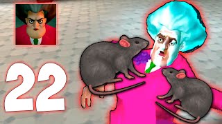 Scary Teacher 3D! Rat Attack! Level 22 Walkthrough iOS & Android