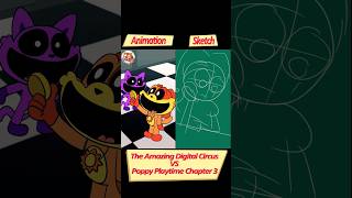 Catnap & Chocolate #theamazingdigitalcircus #poppyplaytimechapter3 Animation & Sketch Tigress Games