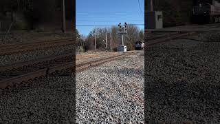 Outbound MBTA Commuter Train on its way to Wachusett on the Fitchburg Line