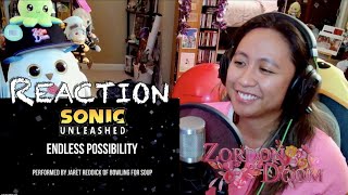 ZorDon Reacts SONIC UNLEASHED "ENDLESS POSSIBILITIES" + NateWantsToBattle's Cover | Fandom Fridays