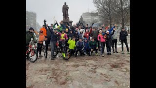 Мелитопольцы бежали "сухой" забег под дождем