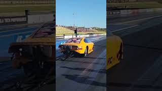 @lutzracecarspgh & the GTO racing at Street Outlaws vs Australia #racing #usa #australia