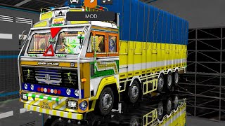 Ashok Leyland 3718 truck mod livery for bussid Bus simulator Indonesia indian mods Kerala mods