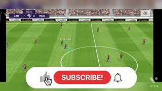 eFootball Barcelona VS manchester united