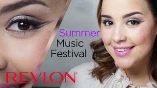 Summer Festival Makeup with Soft Pastels feat. MakeupbyAmarie | Revlon