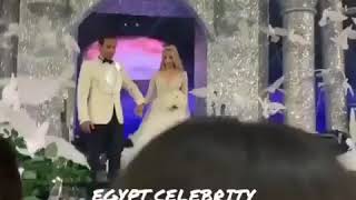 حفل زفاف هنا الزاهد واحمد فهمي