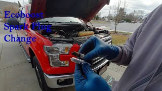 How to change the spark plugs on a 2.7L Ecoboost in a F-150.