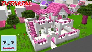 Build CUTE MANSION in Kawaii World - TUTORIAL