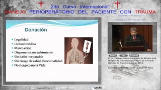 Aspectos éticos y bioéticos de trasplantes - Dr. Jaime Vásquez Torres - 01 de Diciembre 2011