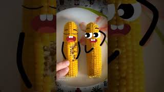 Life doodles | 2 corn 🌽 #funny #doodletoons #food #doodletales #corn #halloween #doodle #shorts