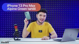 Alpine Green boshqa iPhone 13 modellaridan nimasi bilan farq qiladi?