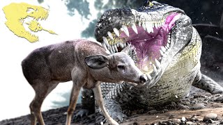 The New Update Is Here! - Deinosuchus Eats EVERY Dinosaur - The Isle EVRIMA QA Gameplay