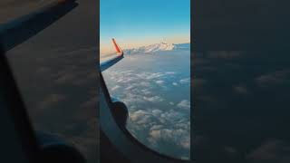 Flight glimpse #shorts #shortsfeed #youtubeshorts #viralvideo #himalayas