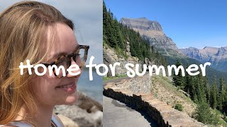 going home for the summer | travel vlog