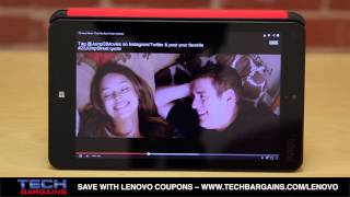 Lenovo ThinkPad Tablet 8 Video Review (HD)