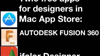 Two apps for designers