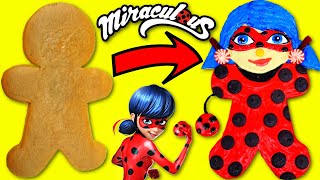 Miraculous Ladybug Gingerbread Man Cookie Decoration DIY