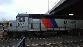 New Jersey Transit - GM EMD GP40PH-2B #4215 departing Secaucus Junction