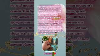 Руны недели #бесплатноегадание #советподсказка #таро #руны