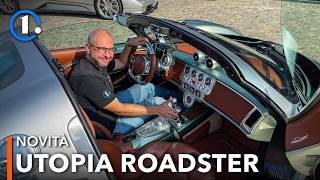 4 MILIONI € e un favoloso cambio MANUALE a 7 marce! 😍 Pagani Utopia Roadster 🇮🇹