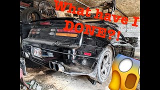 Taking apart a super RARE original 300zx. No going back now.