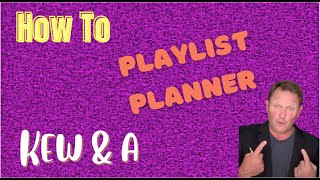 Actor Show Business Experts: Playlist Planner