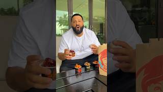 DJ Khaled Having Best Moment With Wendy's Saucy Nuggs 👌