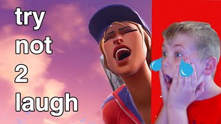 Reacting To-FORTNITE BUT FUNNY