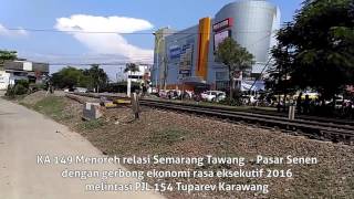 [SPECIAL HUNT 2017 - DAY 1 - EPISODE 40] KA Menoreh (Semarang Tawang - Pasar Senen)  - 13:31 WIB