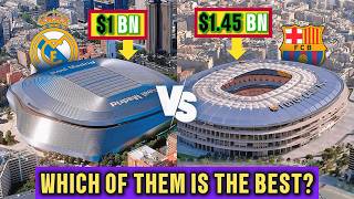 Santiago Bernabéu Vs Camp Nou Upgrades: Which One's the Best? #stadium