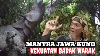 MANTRA JAWA KEKUATAN #sejarah #kejawen #Mbah dadek